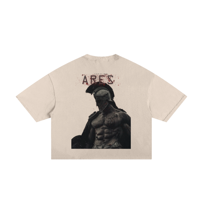 Frayed Ares Boxy Tee