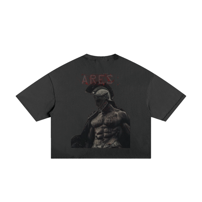 Frayed Ares Boxy Tee