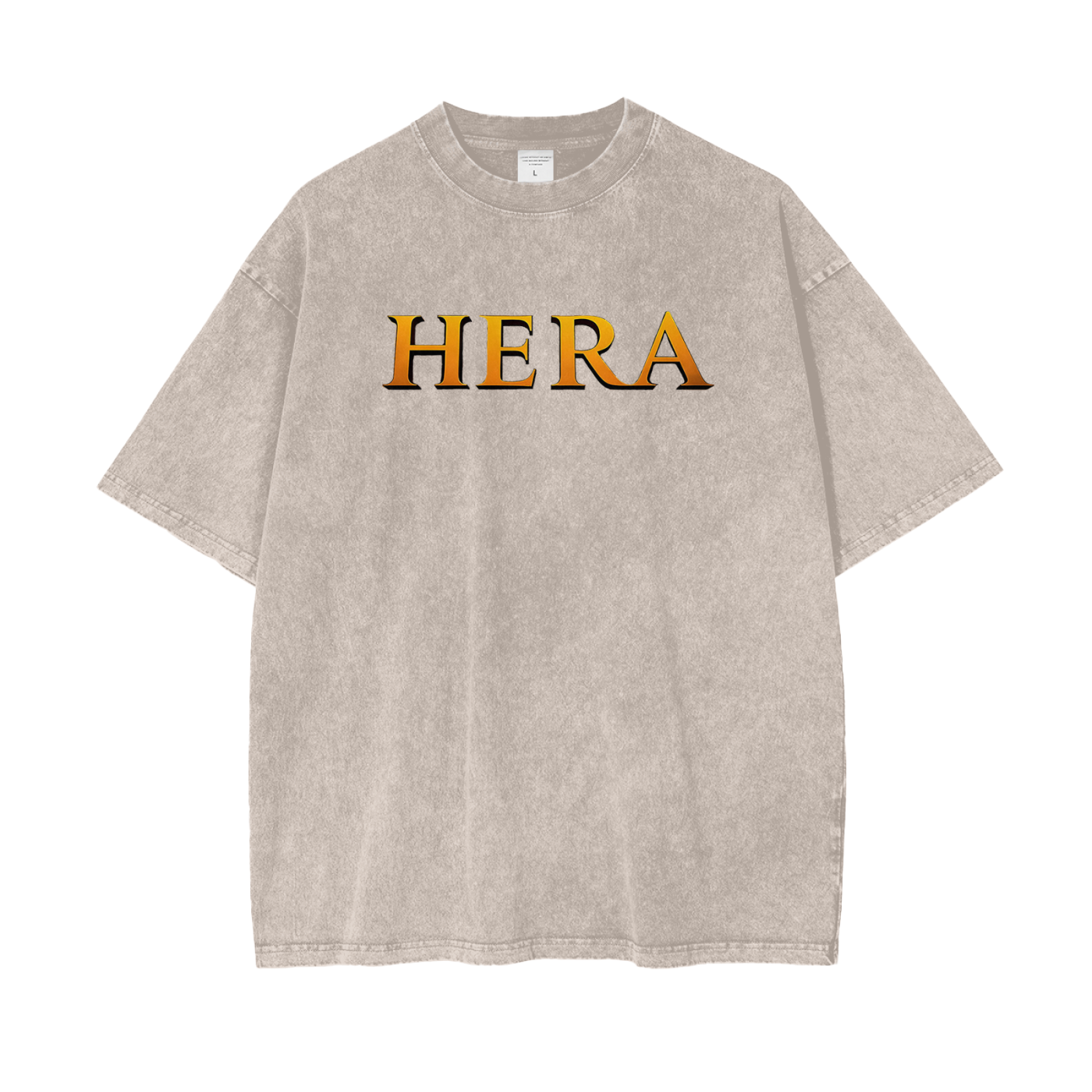 Oversized Snow Washed Hera T-Shirt